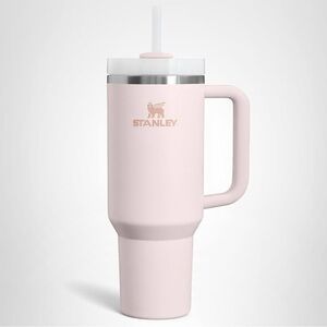 NWT STANLEY Quencher H2.0 Tumbler w/ Handle - Rose Quartz